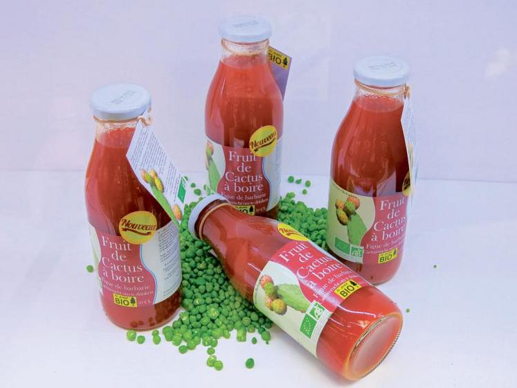 Jus de figue de barbarie bio.