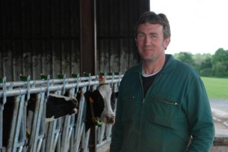 Christophe Limoges, président de la section lait de vache de la FDSEA  reste confiant. La profession a toujours su s’adapter.