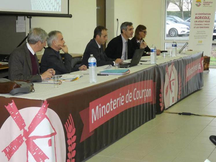 L'assemblée générale de la minoterie de Courçon.