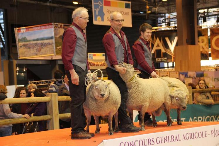 À l'image de l'éleveur ovin Gérard Brault, la Vienne a multiplié les succès sur les rings du Salon de l'agriculture.