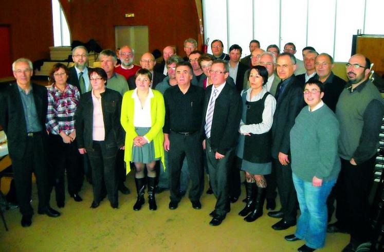 Le conseil d’administration de la nouvelle caisse de MSA Sèvres-Vienne.