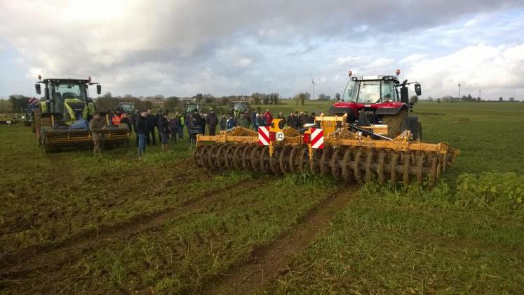 Gros succès pour cette caravane de destruction des couverts 2019. Le 22 janvier, elle était à Les Alleuds.