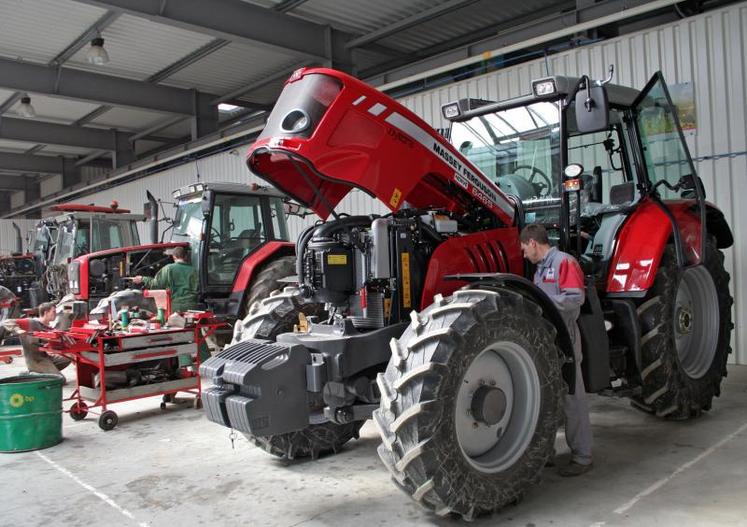 L’immatriculation des tracteurs neufs a progressé de 21,8% par rapport à 2010.