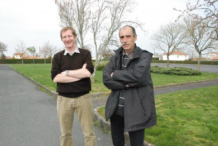 Xavier Barat (à gauche) et Franck Hérault, respectivement directeur et président de l’Adeds.