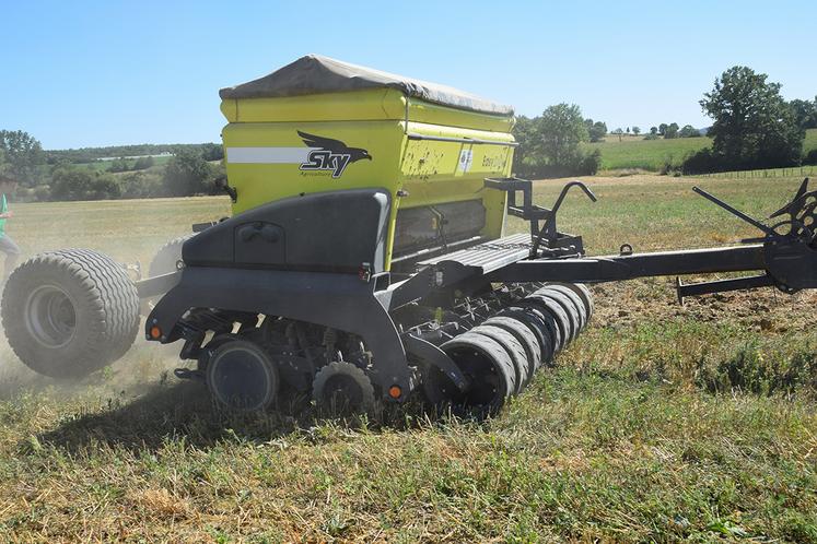 Semoir de semis direct à disques, Sky easy drill