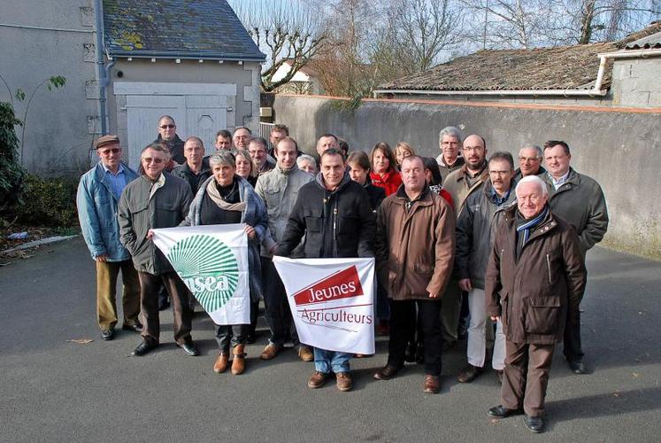 Les candidats présentés par la Fnsea79 et les JA dans les quatre collèges qui composeront la chambre d’agriculture.