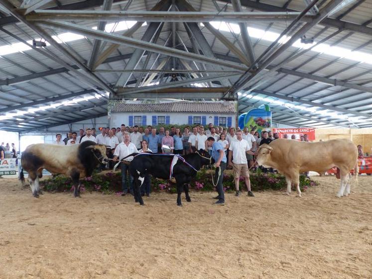 À Festiv’agri Lezay, des concours étaient organisés pour trois races bovines et deux races caprines.