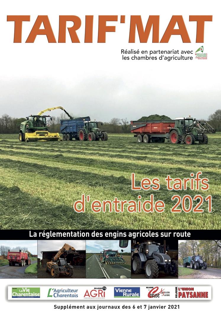 Tarif d'entraide agricole, Deux-Sèvres