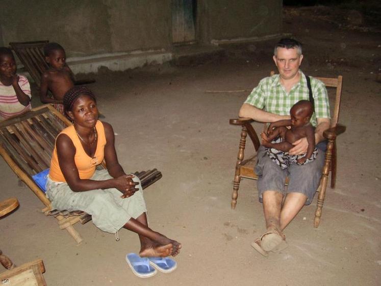 « Comme c’était ma première expérience au Togo, j’ai  passé beaucoup de temps à rencontrer des agriculteurs dans les villages », confie Pascal Berteau.