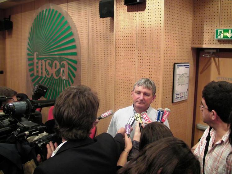 Henri Brichart, président de la Fédération nationale des producteurs de lait (FNPL).