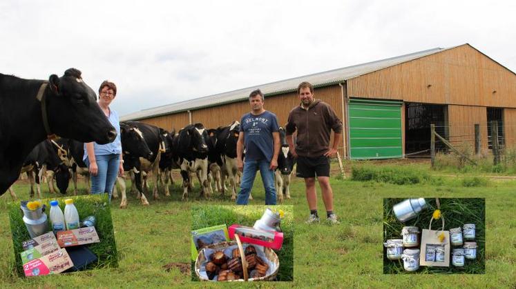 Le Gaec la Maison Neuve à Voultegon vient de rejoindre le réseau. « En s'unissant, les producteurs s'ouvrent de nouveaux marchés », affirme Nadine Métais.