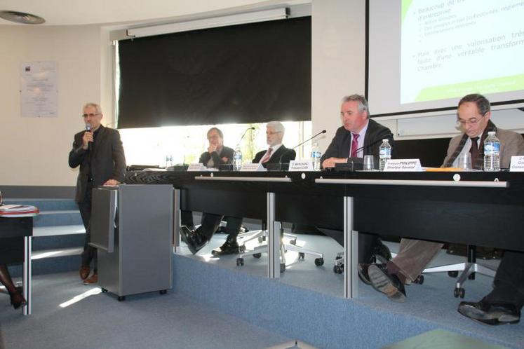 «L’organisation et le fonctionnement de l’entreprise chambre vont
évoluer», a expliqué Jean-Luc Péfau.