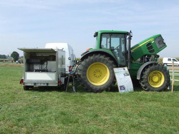 Le passage au banc d’essai pour des tracteurs achetés d’occasion est un bon moyen d’avoir une photographie de l’état du moteur (injection, filtration, turbo).