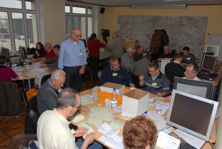 Le dépouillement a eu lieu mardi dans les locaux de la MSA.