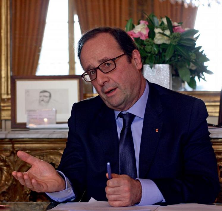 François Hollande, président de la République.