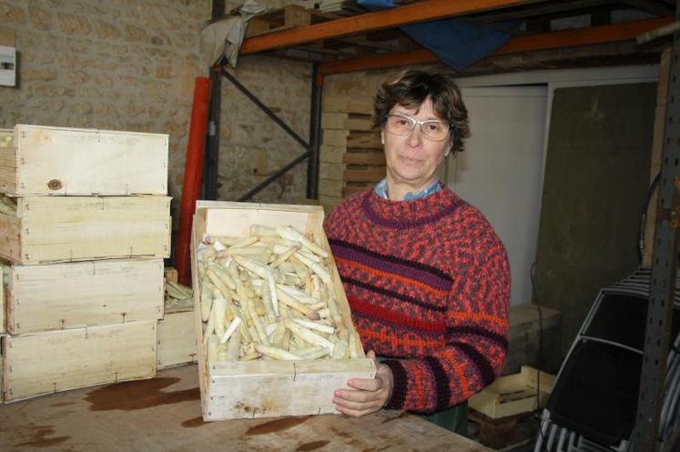 Véronique Branger sera présente à Balade à la Ferme et fera découvrir ses produits à base d’asperges.