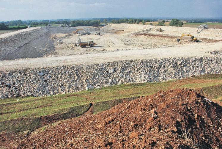 Début des chantiers des réserves de substitution de La Boutonne.