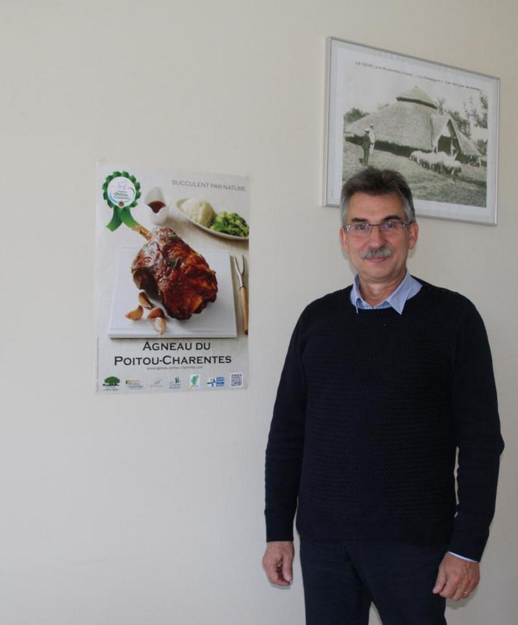 Jean Louis Vollier, directeur du GIE ovin du Centre-Ouest