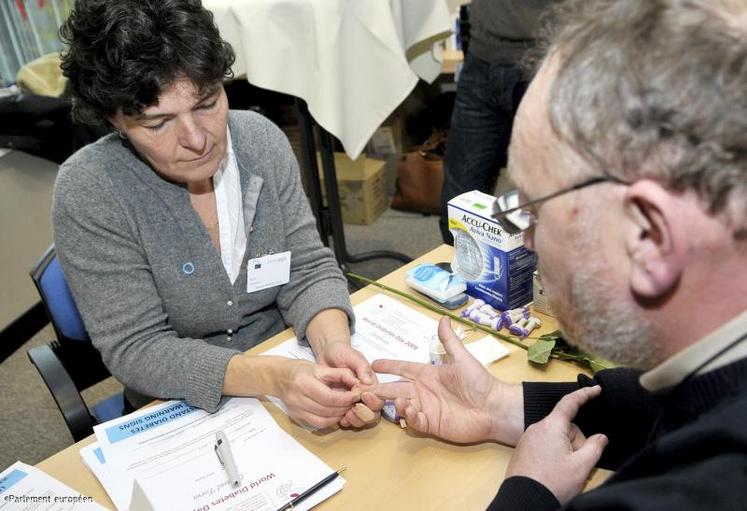 Selon l’étude, 10,1% des participants souffrent de diabète.