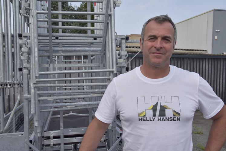 Bruno Quément, ancien militaire à la tête d’« Alpha Échafaudage »