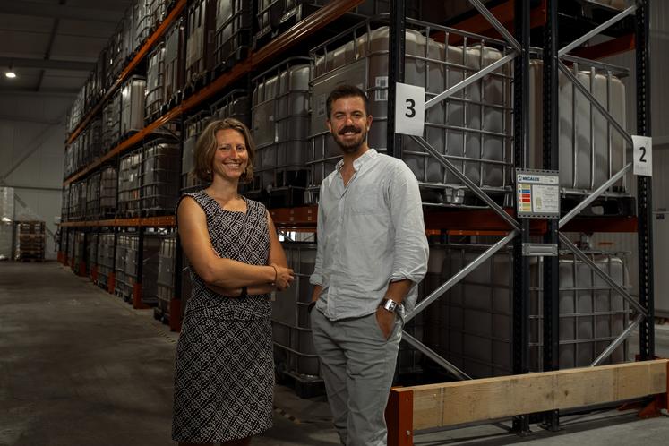 Alexandra Carpentier (directrice générale) et Michaël Roes (président et co-fondateur) ont annoncé la nouvelle levée de fonds de Toopi Organics.