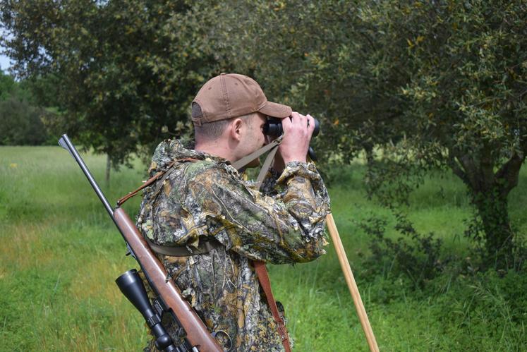 Pour Jérémy Fontaine, "la chasse à l'approche permet ponctuellement de régler un problème et de mettre en avant l'action des chasseurs."