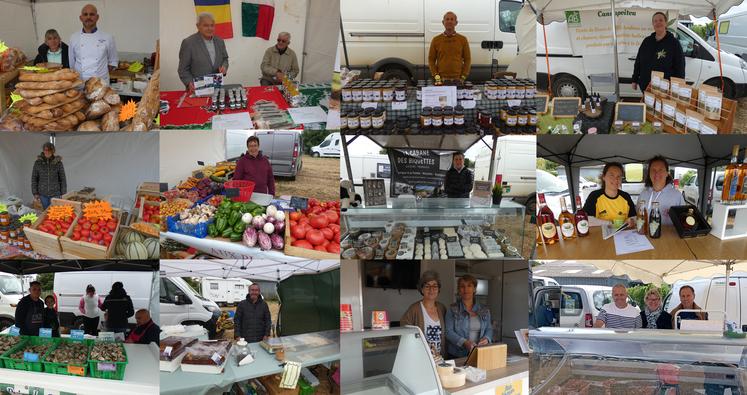 Le marché de producteurs était une nouvelle fois riche en saveurs : légumes, fruits, fromages, pains, vins, viandes et autres douceurs, il y en avait pour tous les goûts !