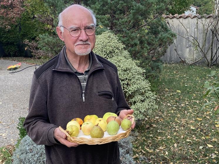 Christian Deluche, secrétaire de Mémoire Fruitière des Charentes.