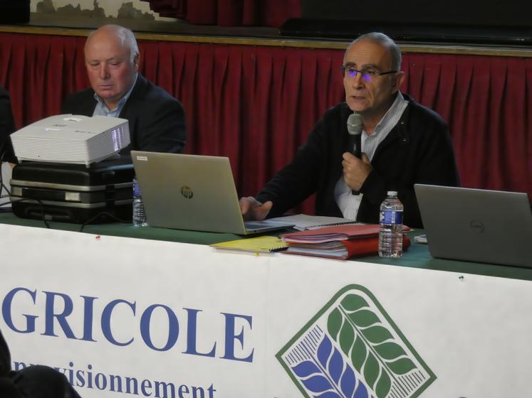 Bernard Chevallereau et Éric Guilbot sont revenus sur une collecte 2022 qui était la plus petite de la décennie.