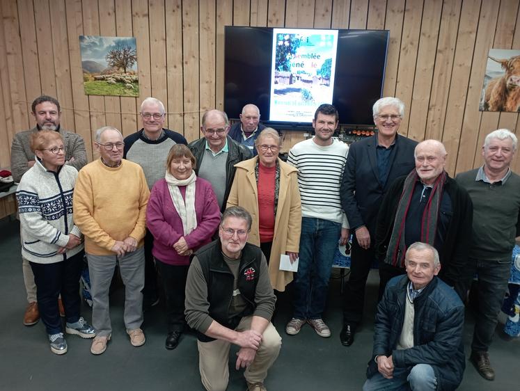 Les adhérents de l'Afdi Charente, réunis à la MFR de La Péruse.