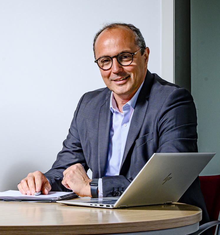 Mathieu Staub, DG d'Océalia depuis avril 2023.