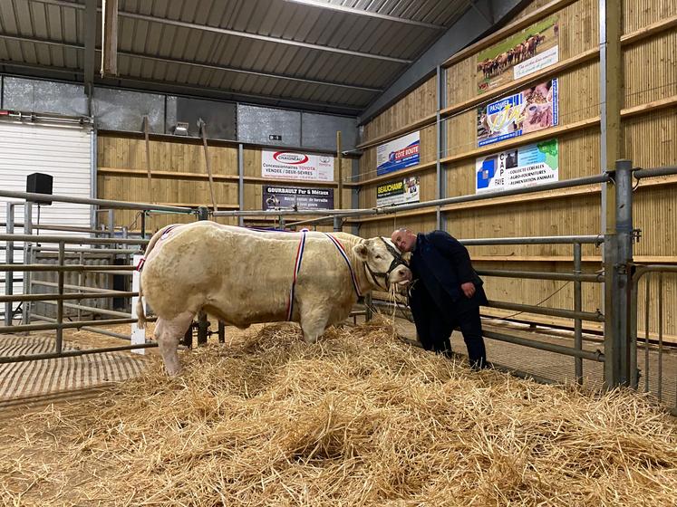 Avec  Pépite d'or, Daniel Roy a décroché le grand prix Bovin d'or.