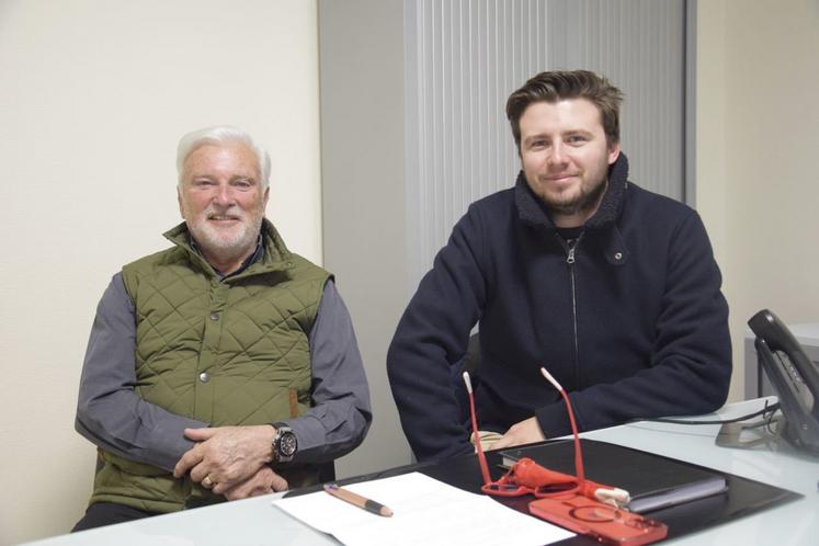 Jacky Bouchaud et Maël Chauvin