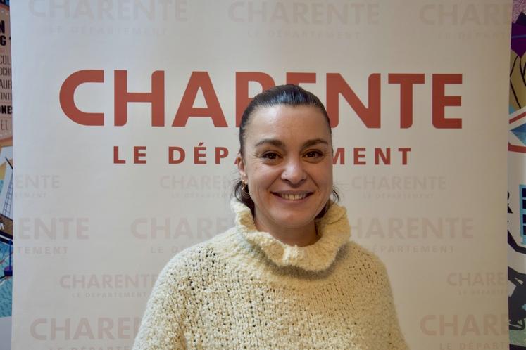 Célia Hélion, élue départementale en charge des Sports.
