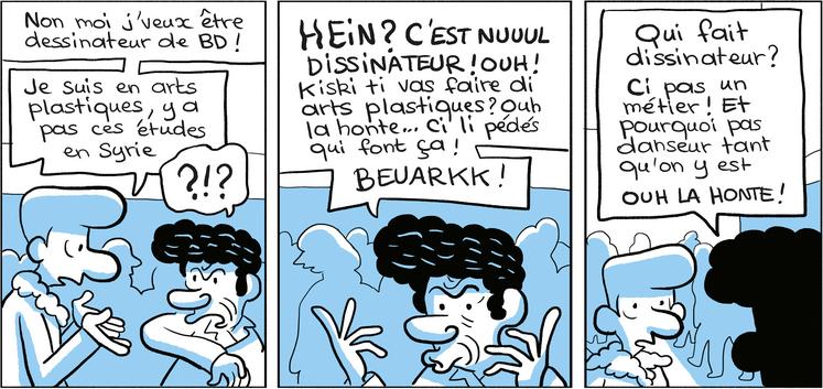 Les bandes dessinées de Riad Sattouf, inspirées de sa vie, ont cartonné cette dernière décennie.