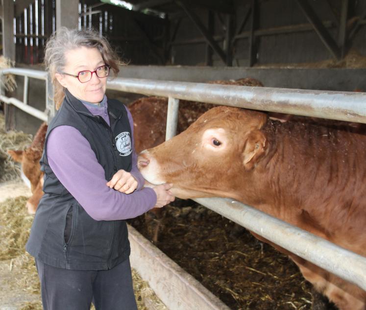 Il est possible désormais de retirer ses caissettes de viande commandées à Celmar, sur l'exploitation de Sabine Bousseau.