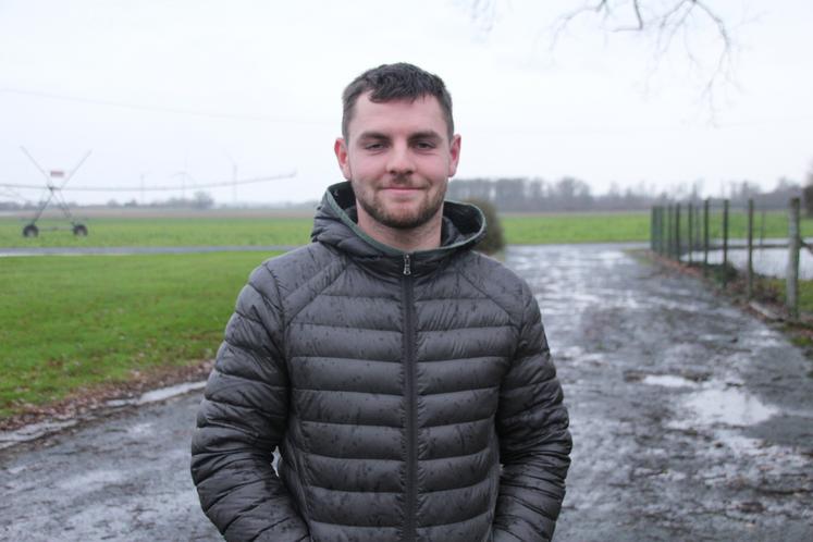 Baptiste Delporte s'est installé à Marnay, notamment grâce à Terres Invest, investisseur en foncier agricole.