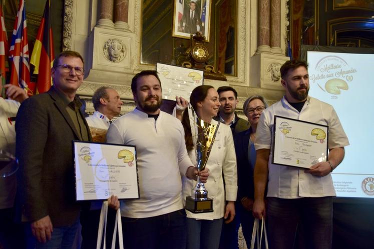 Le Landais Rémi Lacoste a remporté le premier prix régional pour sa galette frangipane.