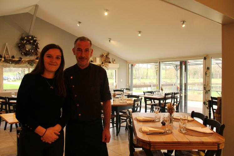 les nouveaux restaurateurs du Marais, sur la base de loisirs.