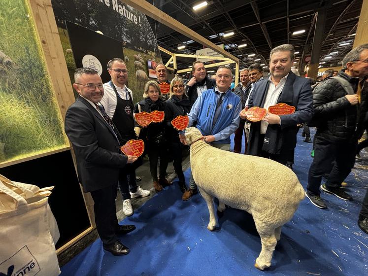 Philippe Berger revient les valises pleines de pas moins de 10 médailles pour ses moutons île de France.