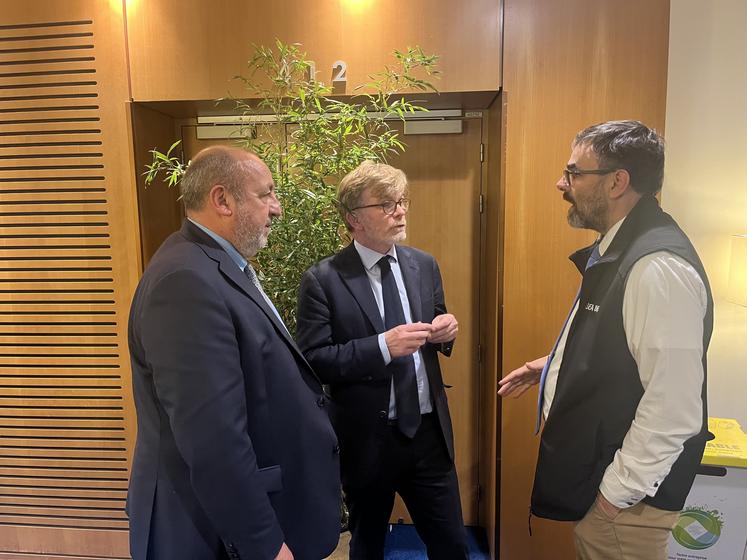 "Nous avons construit, et non cassé" expliquait mercredi soir Sébastien Berger après sa rencontre avec Marc Fesneau et Pascal Lecamp.