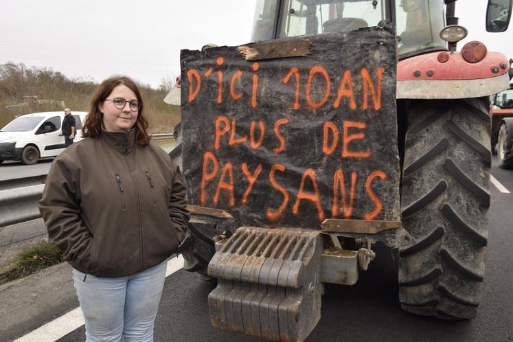 Camille Golvet est secrétaire générale des JA Charente.