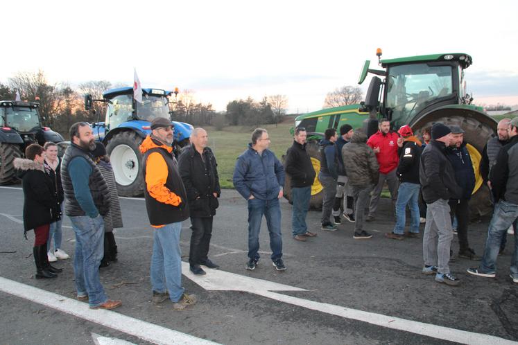 Mobilisation blocage N10 levée de camp