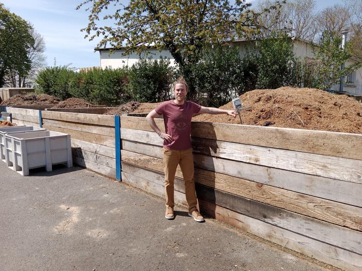 Olivier Horseau a créée Compost&co en février 2022