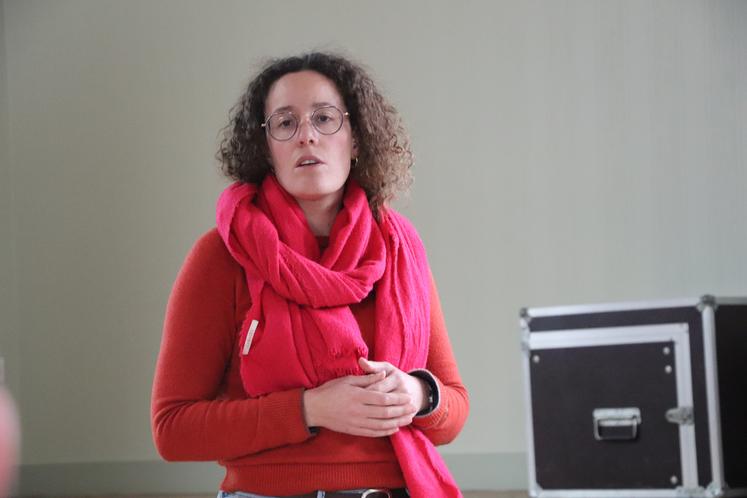 Claire Thuault, conseillère agro-environnement à la Chambre d'agriculture de la Charente.