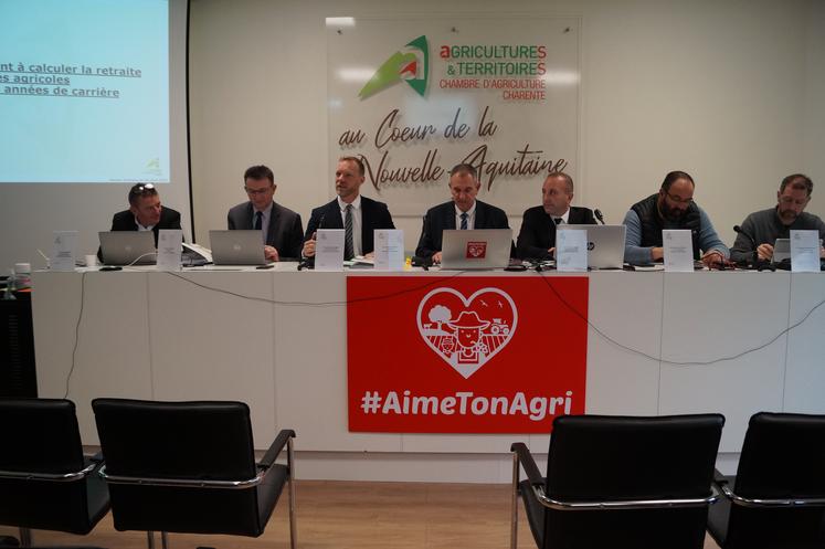 La session de la Chambre d'agriculture s'est tenue le 8 mars à Angoulême.