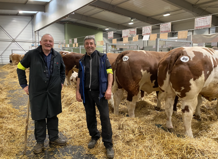 De l'avis de Christophe Cordon (SVA) et Jean-Pierre Vergnault (Caveb), acheteurs à la foire depuis plus de 15 ans, "le concours était très relevé en termes de conformation, avec de la cularde notamment en Rouges des prés".