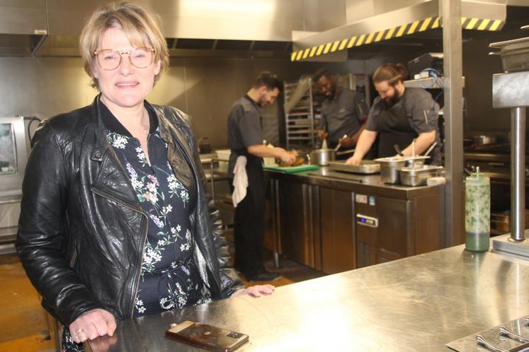 Anne-Marie Clavreul souhaite développer la présence de produits locaux dans le restaurant Cézo, dans l'hôtel Altéora.