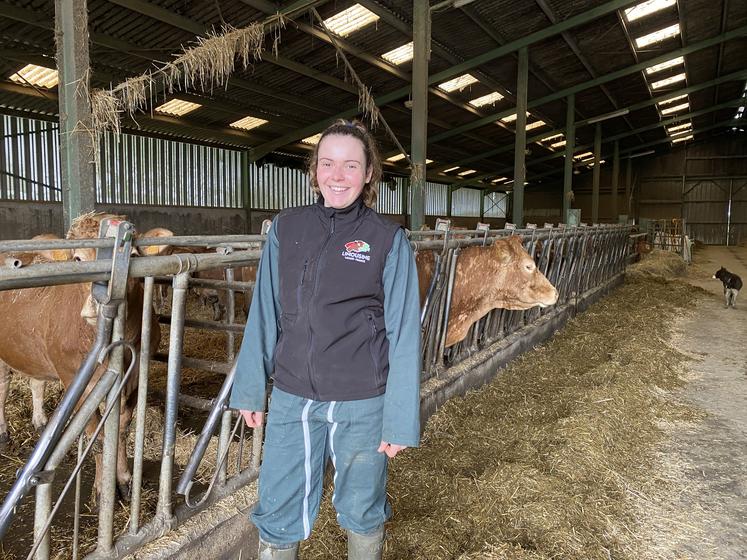 À 22 ans, Charlotte Boyé veut prendre le temps de gagner en expérience, avant une éventuelle installation.