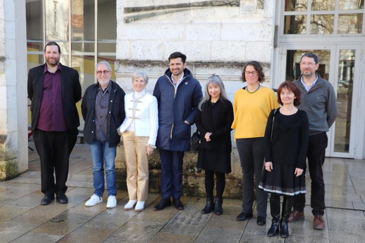 La présentation du concert sur la musique au temps de Marguerite de Valois et François 1er a eu lieu au Conservatoire de Grand Angoulême.